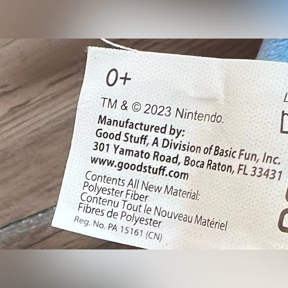 Mario Super Mario Brothers 2023 Plush Stuffed Doll approx. 8" Nintendo w/tags - Picture 8 of 8